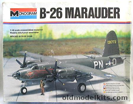 Monogram 1/48 Martin B-26 Marauder Flak-Bait, 5501 plastic model kit